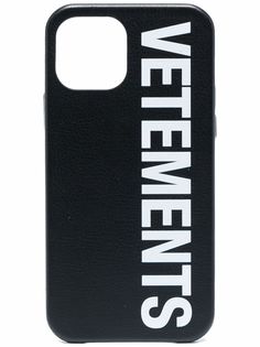 VETEMENTS чехол для iPhone 12 Pro с логотипом