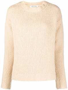 Masscob шерстяной джемпер с круглым вырезом