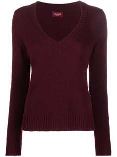 Zadig&Voltaire кашемировый джемпер с V-образным вырезом