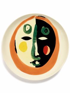 Serax тарелка Feast Face 1 (22 см)