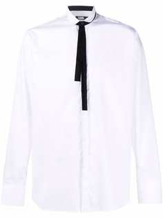 Karl Lagerfeld рубашка с завязками на воротнике