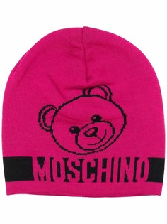 Moschino шапка бини с логотипом