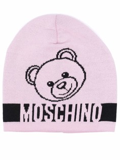 Moschino шапка бини с логотипом