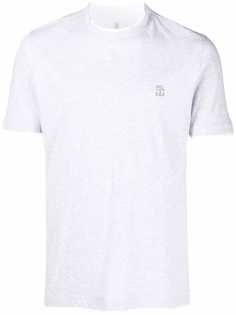 Brunello Cucinelli футболка с логотипом