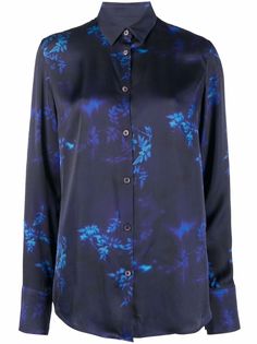 PS Paul Smith рубашка с цветочным принтом