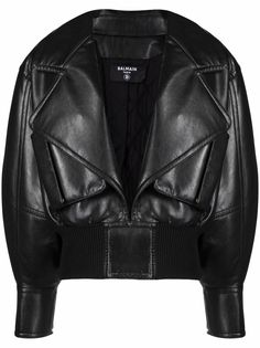 Balmain бомбер без застежки