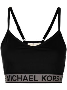 Michael Michael Kors спортивный бюстгальтер с логотипом