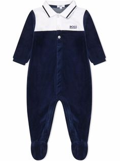 BOSS Kidswear комбинезон с воротником поло