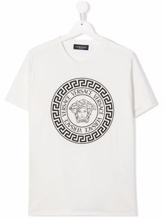 Versace Kids футболка с логотипом