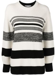 Proenza Schouler White Label полосатый джемпер Lofty в рубчик