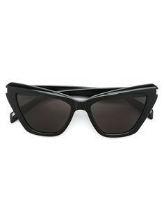 Saint Laurent Eyewear солнцезащитные очки SL 466 в оправе кошачий глаз