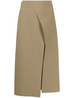 Dion Lee юбка Slash с разрезом