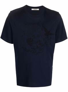 Zadig&Voltaire футболка Ted с принтом