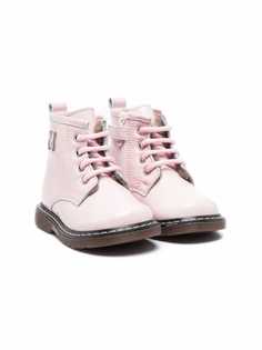 Monnalisa ботинки на шнуровке