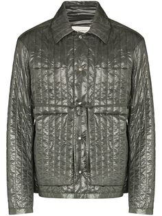 Craig Green стеганая куртка Worker на пуговицах