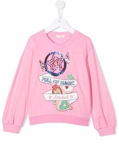 Billieblush толстовка с графичным принтом