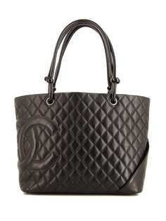 Chanel Pre-Owned сумка-тоут Cambon Line 2005-го года