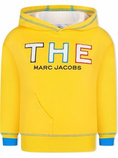 The Marc Jacobs Kids худи с нашивкой-логотипом