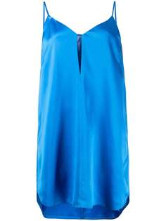 Michelle Mason шелковое платье мини