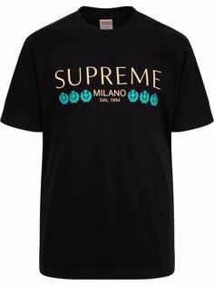 Supreme футболка Milano с логотипом из коллекции весна-лето 2021