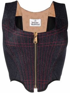 Vivienne Westwood джинсовый корсет
