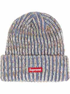 Supreme шапка бини с логотипом