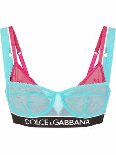 Dolce & Gabbana многослойный топ-бра из тюля