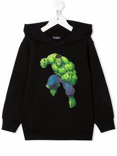 Balenciaga Kids худи Hulk с графичным принтом