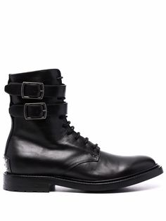 Saint Laurent ботинки Army с заклепками