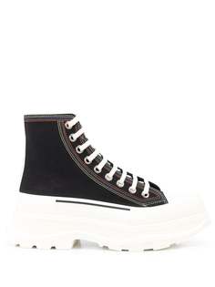 Alexander McQueen ботинки Tread Slick на шнуровке