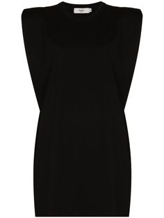 Frankie Shop платье-футболка Tina с объемными плечами