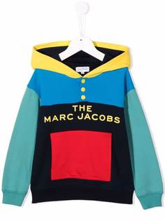 The Marc Jacobs Kids худи в стиле колор-блок