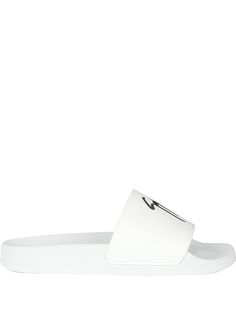 Giuseppe Zanotti шлепанцы Brett с логотипом