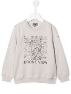 Il Gufo толстовка с круглым вырезом и графичным принтом