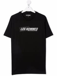 LES HOMMES KIDS футболка с логотипом