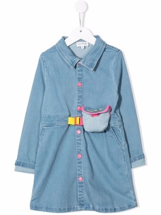 The Marc Jacobs Kids джинсовое платье с длинными рукавами