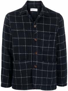 Universal Works куртка в клетку Windowpane