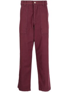 PS Paul Smith укороченные брюки прямого кроя