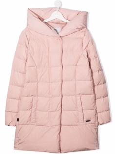 Woolrich Kids пуховик с капюшоном