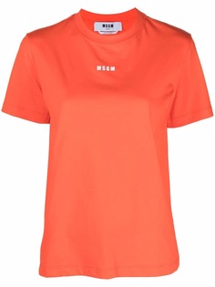 MSGM футболка с логотипом