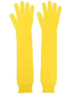 Nº21 перчатки с вышитым логотипом