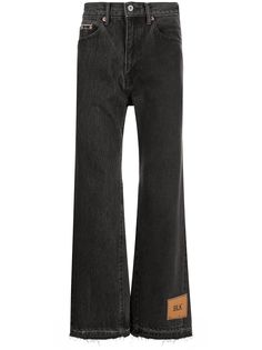 Doublet укороченные джинсы bootcut