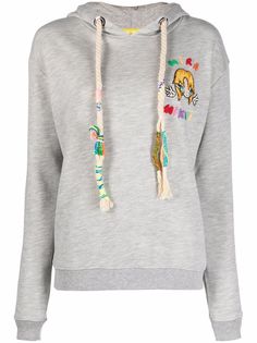 Mira Mikati худи с кулиской и вышитым логотипом