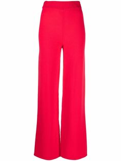 MSGM трикотажные брюки широкого кроя