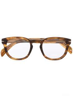 Eyewear by David Beckham очки в круглой оправе черепаховой расцветки