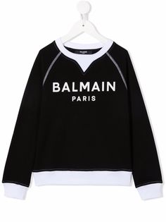 Balmain Kids джемпер с логотипом