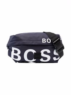 BOSS Kidswear поясная сумка с логотипом