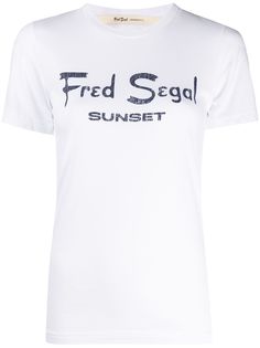 Fred Segal футболка с логотипом Sunset