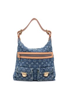 Louis Vuitton джинсовая сумка на плечо Baggy GM 2005-го года