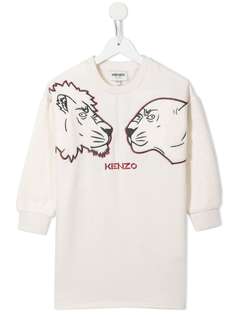 Kenzo Kids джемпер с вышитым логотипом